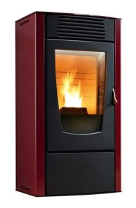 Piecyk na pelet Dalia Air 6,0 kW - RED