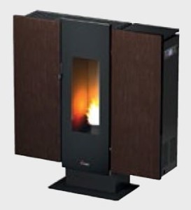 Piecyk na pelet Wall Air blacha 9,0 kW wenge - Cadel