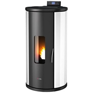 Piecyk na pelet Sfera3 Air szkło 9,5 kW biały - Cadel