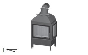 Spartherm Varia 2R-4S RLU Wkład kominkowy 