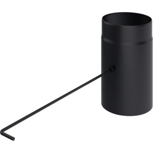 Szyber fi 180 czarny (Kratki)