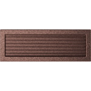 Kratka miedziana z żaluzją 17x49 (Kratki)
