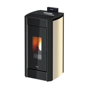 Piecyk na pelet Evo3 Air blacha 8,5 kW kość słoniowa - Cadel