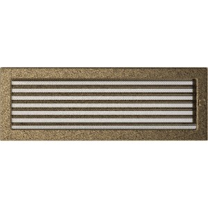 Kratka czarno-złota z żaluzją 17x49 (Kratki)