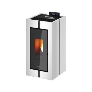 Piecyk na pelet Tecna3 Air 8,5 kW biały - Cadel