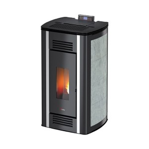 Piecyk na pelet Venus3 Air Plus kamień Serpentino 12,5 kW - Cadel