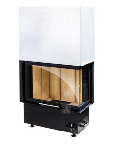 Wkład Kominkowy Corner VD gilotyna 720/500 BS/380 Prawy - Kobok