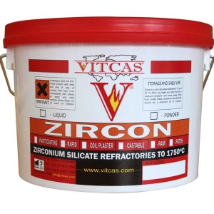 Ogniotrwała Powłoka Cyrkonowa Zircon 2,5l VITCAS 1700°C (Vitcas)