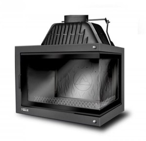 Wkład Kominkowy Corner W17 Prawy 16,0 kW Glass - Kawmet