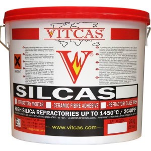 Klej ogniotrwały SILCAS CFA 5kg (Vitcas)
