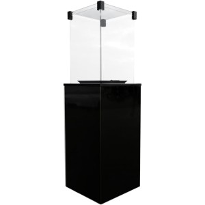 PATIO panel czarny na pilota (Kratki)