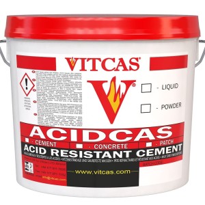 Acidcas Concrete - Beton Kwasoodporny (25kg+Liquid) (Vitcas)
