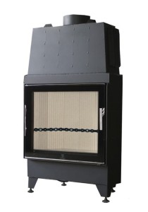 LECHMA PP500 Green XL 14,5kW (Szyba Prosta) Wkład Kominkowy