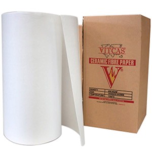Papier z Włókien Ceramicznych 1260°C - (ROLKA) (Vitcas)