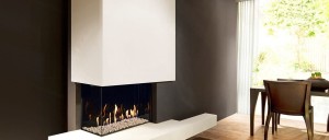 Wkład kominkowy na gaz Kalfire G65/44C (Prawy)