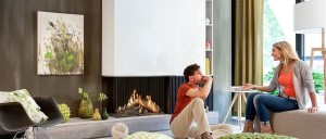 Wkład kominkowy na gaz Kalfire GP80 / 55C (Prawy)