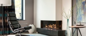 Wkład kominkowy na gaz Kalfire G105 / 37C (Lewy)