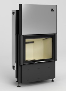 Hajduk Prisma 1VTh (szyba duplex) Wkład Kominkowy