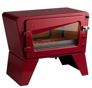 NVICTA CH'TI (Czerwona Emalia) ref. 6167-47 Piec Wolnostojący