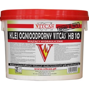 Klej wysokotemperaturowy Ognioodporny VITCAS HB10 (10kg) (Vitcas)